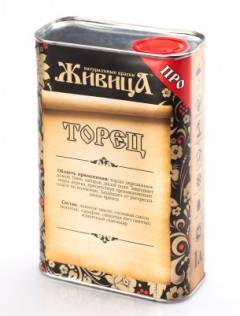 Торец "Живица" - профессиональное масло для защиты древесины 1 литр Торец "Живица" - профессиональное масло для защиты древесины 1 литр