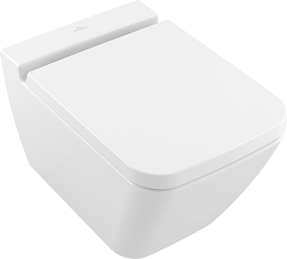 Унитаз подвесной Villeroy & Boch Finion 4664R0R1 alpin, ceramicplus
