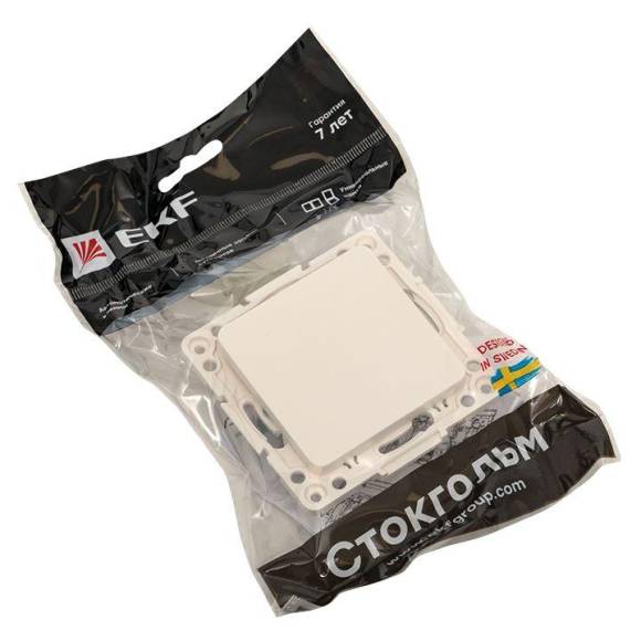 Выключатель 1-кл. Стокгольм 10А винтов. клеммы механизм бел. PROxima EKF EYV10-121-20 Выключатель 1-кл. Стокгольм 10А винтов. клеммы механизм бел. PROxima EKF EYV10-121-20