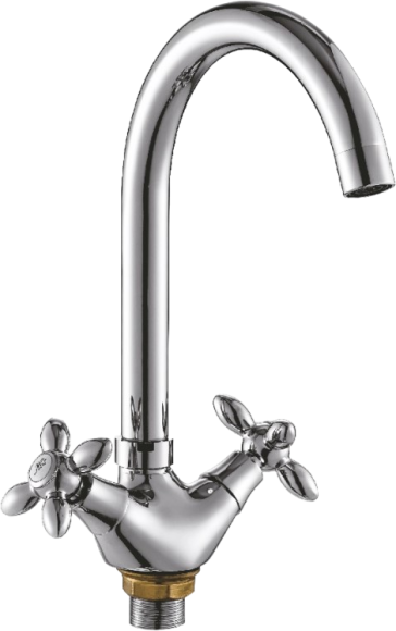 Смеситель для кухни Cron CN27 CN4627 хром