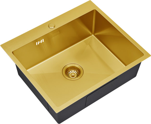 Мойка кухонная S.K.Sanitary SKS 5951 BRONZE с сифоном