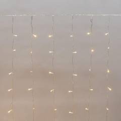 Гирлянда светодиодная "Светодиодный Дождь" 2х1.5м 150LED тепл. бел. 5.1Вт 230В IP44 эффект мерцания прозр. провод Neon-Night 235-516