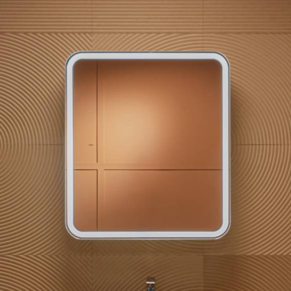 Шкафы с зеркалом в ванную Silver Mirrors Фиджи Flip 70 ИК (700х800, бесконтактный сенсор)