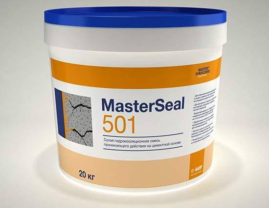 MasterSeal 501 Гидроизоляция