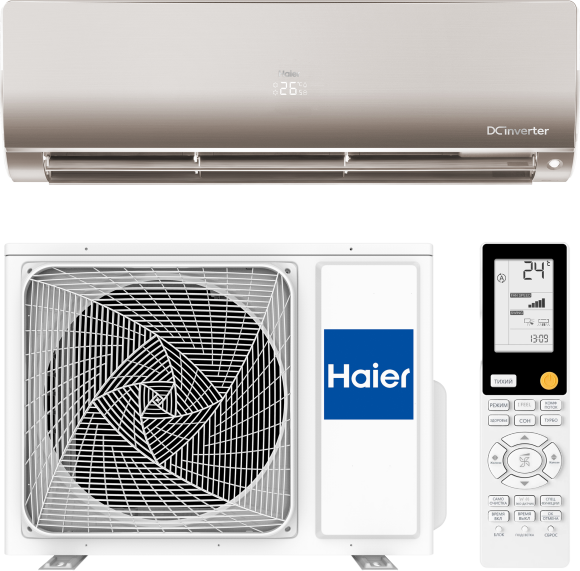 Кондиционер Haier Flexis Super Match AS35S2SF2FA-G, 1U35S2SM3FA золотой