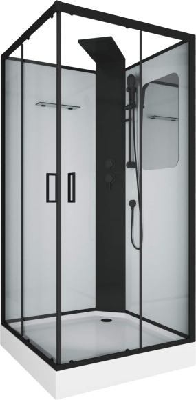 Душевая кабина Grossman Elegance GR250Q 100х100 см, без крыши