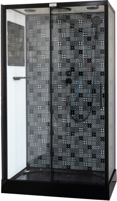 Душевая кабина Esbano Negro ESKBB1280CKR