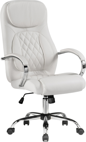 Кресло руководителя Woodville Tron white