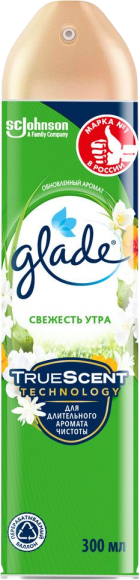 Освежитель воздуха Glade аэрозоль, свежесть утра