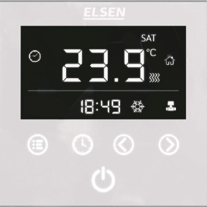 Терморегулятор Elsen EKA.01.01W для естественной конвекции, белый