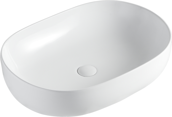 Накладная раковина Orange B04 B04-600W 60 см белый глянец
