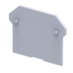 Крышка концевая для клеммы проходной OptiClip EP2.5/4UN сер. КЭАЗ 289805 Крышка концевая для клеммы проходной OptiClip EP2.5/4UN сер. КЭАЗ 289805