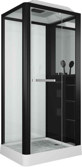 Душевая кабина Grossman GR-222 100x80 см черная