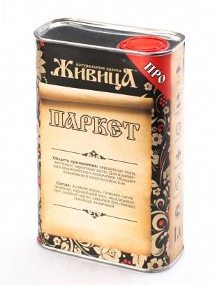 Паркет "Живица" - профессиональное масло для защиты древесины 0,4 литра