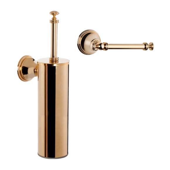 Набор Держатель Tiffany World Harmony TWHA019oro + Ершик TWHA220oro