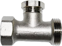 Вентиль SR Rubinetterie M514-1500N000 ВР-НР 1/2"х3/4", без хвостовика
