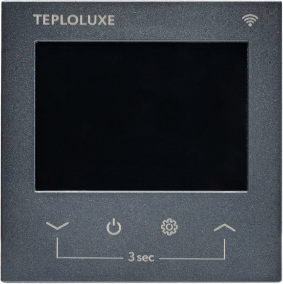 Терморегулятор Теплолюкс Pontus wi-fi Space черный