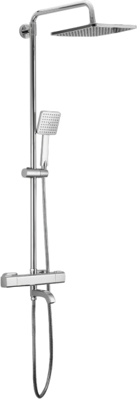 Душевая стойка Gappo G91 G2491 с термостатом, хром
