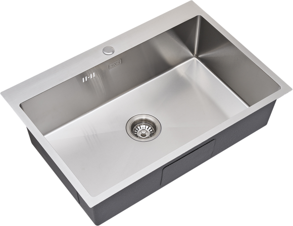 Мойка кухонная S.K.Sanitary SKS 7551 с сифоном