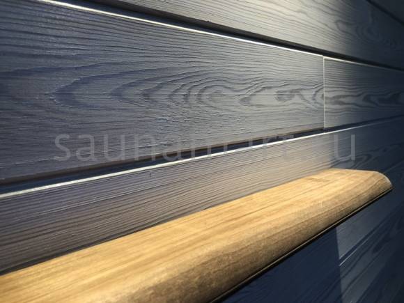 Полок Подколенный Термоосина Экстра (26x90) L-2.3 м для бани и сауны