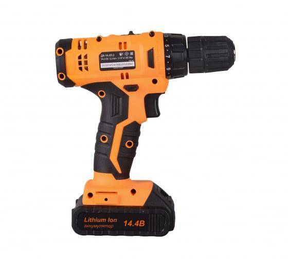 Дрель-шуруповерт аккумуляторная ДА-14.4Л-2 (2.0 А/ч) Вихрь 72/14/15