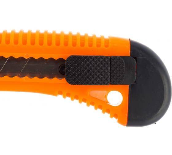 Нож с выдвижным лезвием 18мм пластик. корпус металлическая направляющая Вихрь 73/10/10/2 Нож с выдвижным лезвием 18мм пластик. корпус металлическая направляющая Вихрь 73/10/10/2