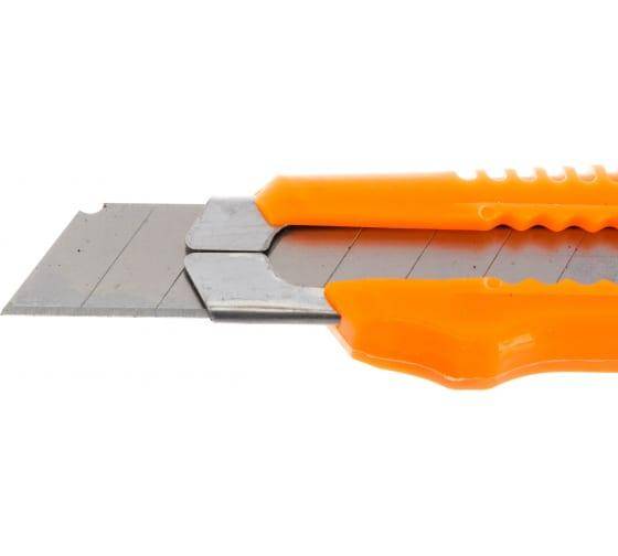 Нож с выдвижным лезвием 18мм пластик. корпус металлическая направляющая Вихрь 73/10/10/2 Нож с выдвижным лезвием 18мм пластик. корпус металлическая направляющая Вихрь 73/10/10/2