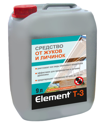 Элемент Т-3 средство от жуков и личинок 4л