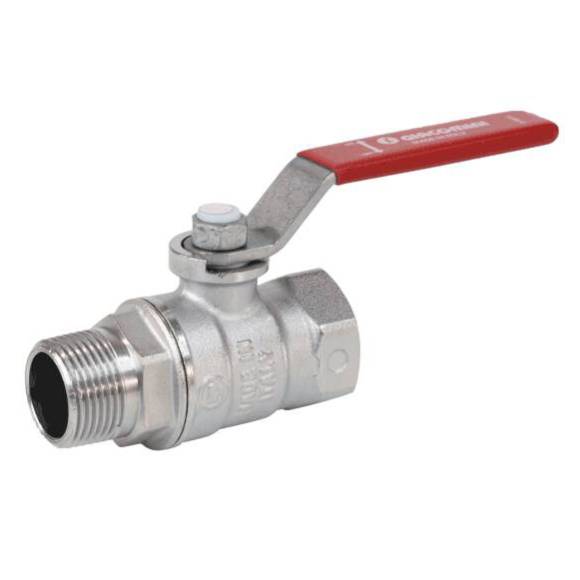 Шаровой кран Giacomini R254DL R254LX004 3/4", вн-нар, ручка рычаг