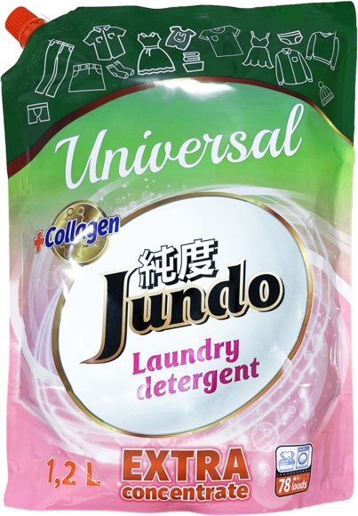 Гель для стирки JUNDO Universal цветочный, 1,2 л