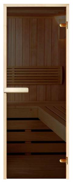 Дверь для сауны Элит 1900х700 (серая)