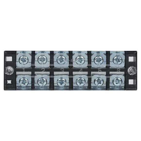 Терминал клеммный TB-4506 до 4.5кв.мм 45А 6 клеммных пар EKF tb-4506 Терминал клеммный TB-4506 до 4.5кв.мм 45А 6 клеммных пар EKF tb-4506