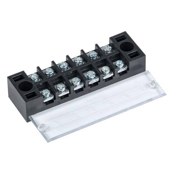 Терминал клеммный TB-4506 до 4.5кв.мм 45А 6 клеммных пар EKF tb-4506 Терминал клеммный TB-4506 до 4.5кв.мм 45А 6 клеммных пар EKF tb-4506