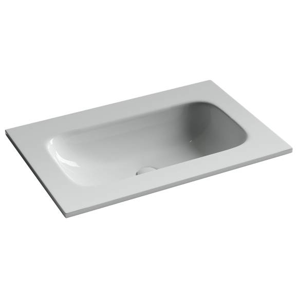 Раковина накладная Ceramicanova Grace 71х45,7х13,7 см, для ванной комнаты, белый, CN7031wx