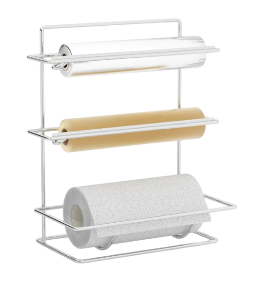 Подставка Tekno-tel MG034 для бумажных полотенец, фольги и пищевой пленки, хром