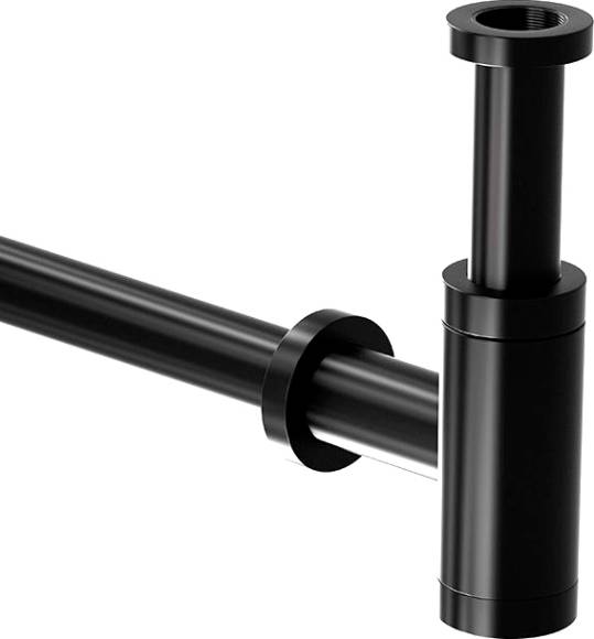Сифон для раковины SantiLine SL-115, черный