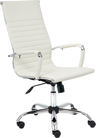 Компьютерное кресло TetChair Urban, искусственная кожа белая 36-01