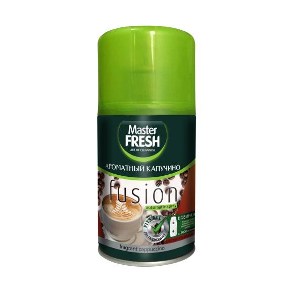 Освежитель воздуха Master Fresh Fusion ароматный капучино, 250 мл