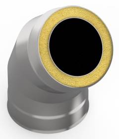 (GS) Отвод-термо 135*. 115х200. AISI 430/430. 0.8мм/0.5мм. (К)