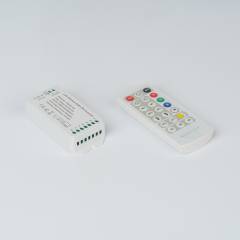 Контроллер RGB+CCT,  2.4G с пультом, 21 кноп., DC12/24V, Контроллер RGB+CCT,  2.4G с пультом, 21 кноп., DC12/24V,
