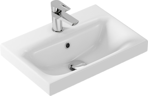 Мебельная раковина Cersanit Moduo slim 50