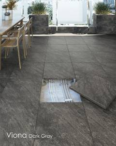 Керамогранит Viona Dark Grey (20mm) 60x120