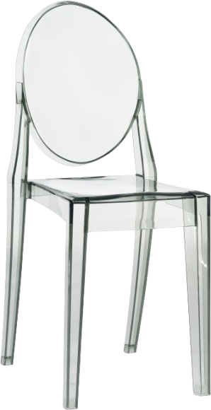 Стул Woodville Victoria clear gray