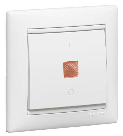 Рамка 1-м Valena бел. Leg 774451