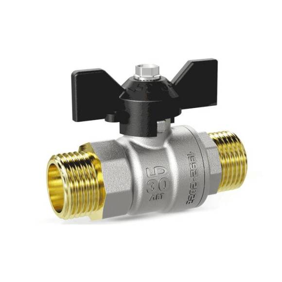 Шаровой кран LD Pride 47.25.Н-Н.Б, 1" НРx1" НР
