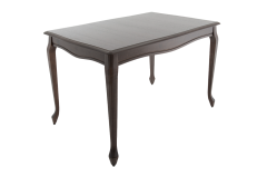 Обеденный стол AURORA Кабриоль 120х80 см, орех темный Обеденный стол AURORA Кабриоль 120х80 см, орех темный