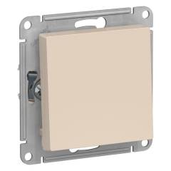 Выключатель 1-кл. СП AtlasDesign 10А IP20 (сх. 1) 10AX с самовозвратом механизм беж. SE ATN000215