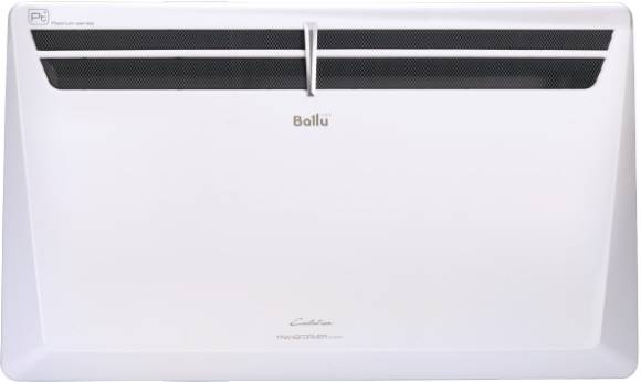 Конвектор электрический Ballu Evolution Transformer System 2500 Вт, настенный, напольный, передвижной, белый