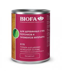 Лазурь для дерева на водной основе 0,125 мл. 5175 Ecowoods  Лазурь для дерева на водной основе 0,125 мл. 5175 Ecowoods