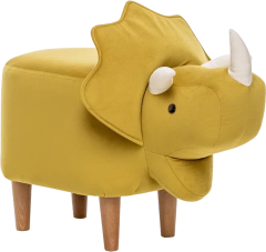 Пуф Leset Dino COMBI V01 белый/V28 желтый